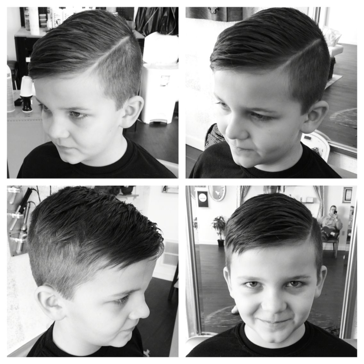 Стрижка для мальчика бальника