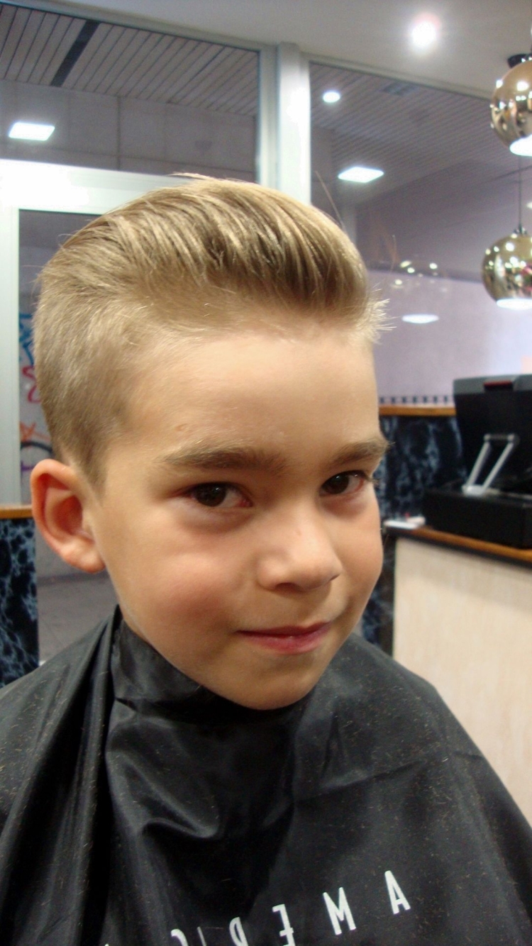 Стрижка для бальных танцев для мальчиков