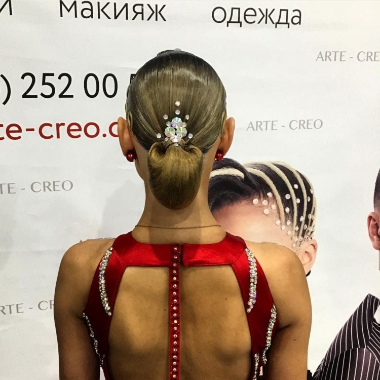 Бальные танцы причёски Arte creo