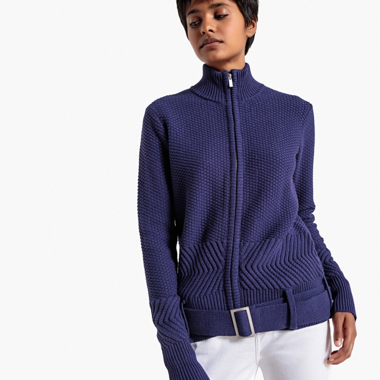 Джемпер на молнии женский