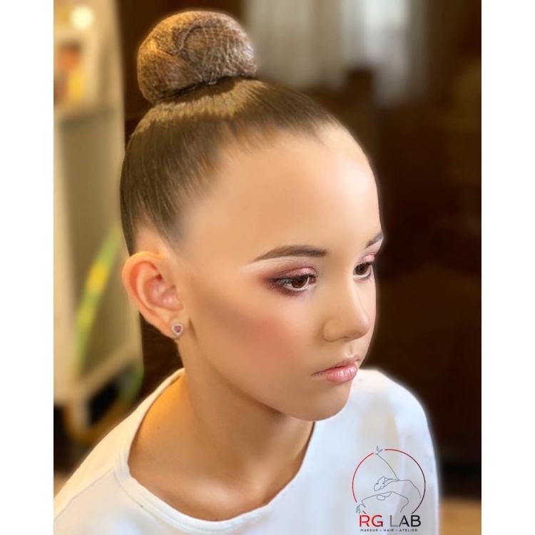 Макияж для гимнастики детский профессиональный