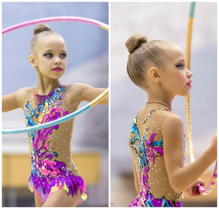 Художественная гимнастика макияж девочек