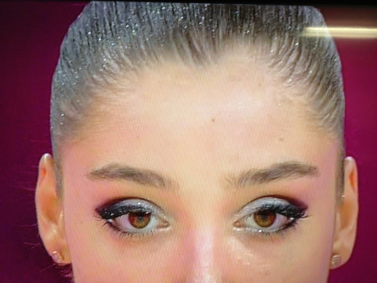 Красивый макияж для гимнастки