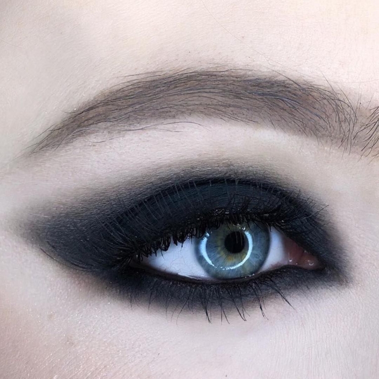 Глэм рок макияж