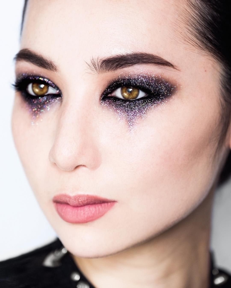 Смоки рок макияж