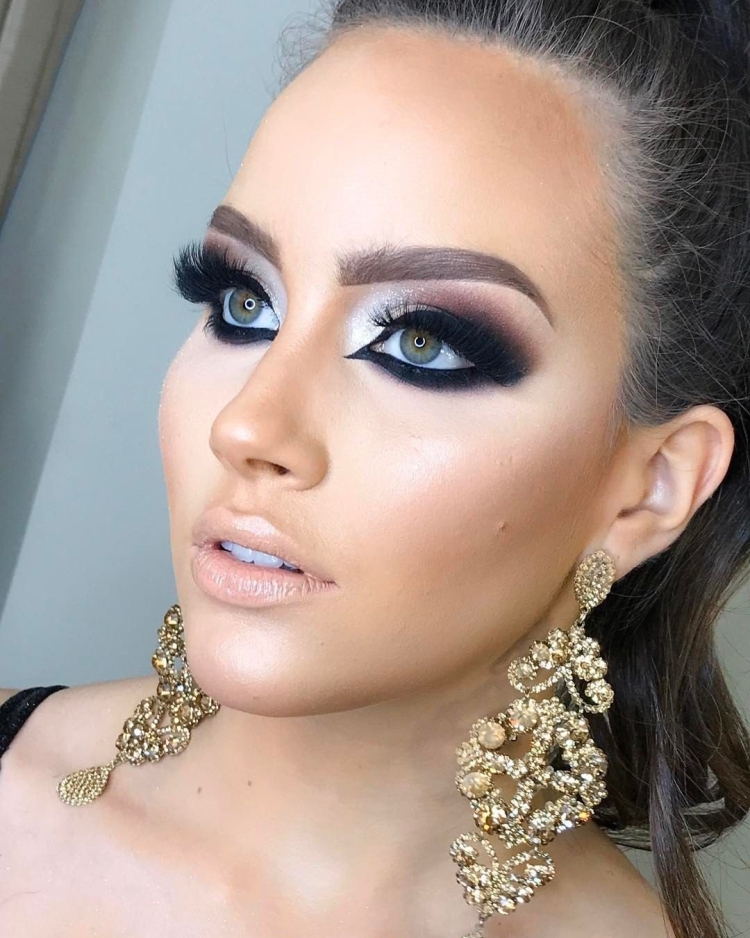 Рокерский макияж глаз