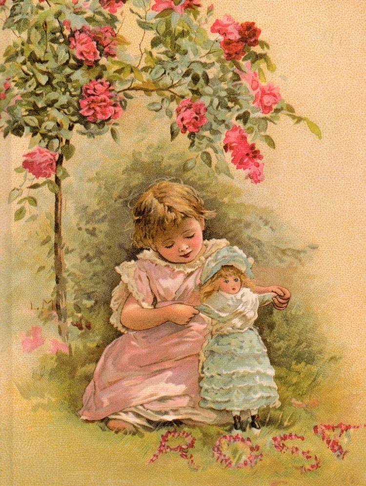 Винтажная открытка