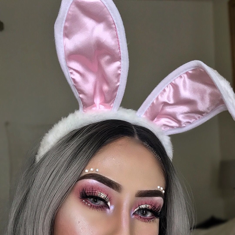Макияж зайца
