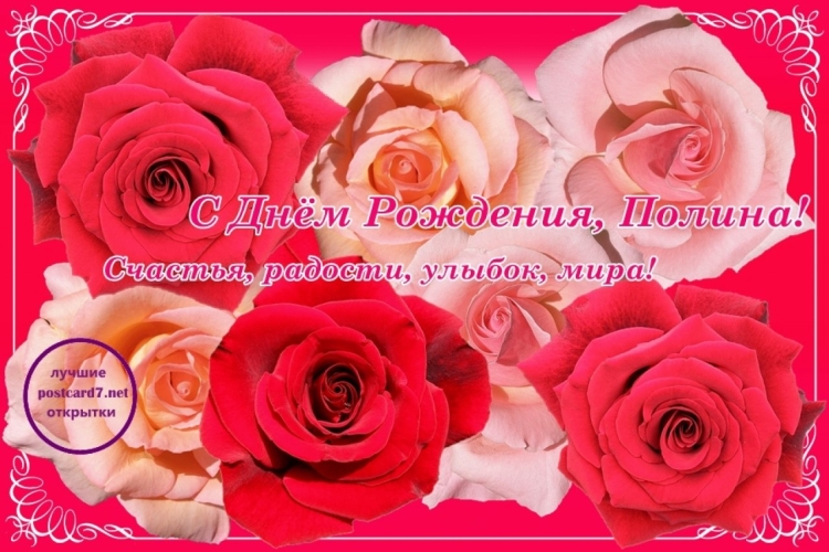 С днём рождения Полина