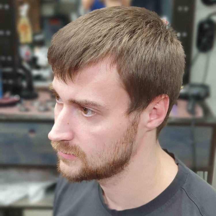 Московская стрижка мужская