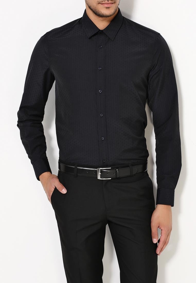 Черная рубашка и брюки мужские