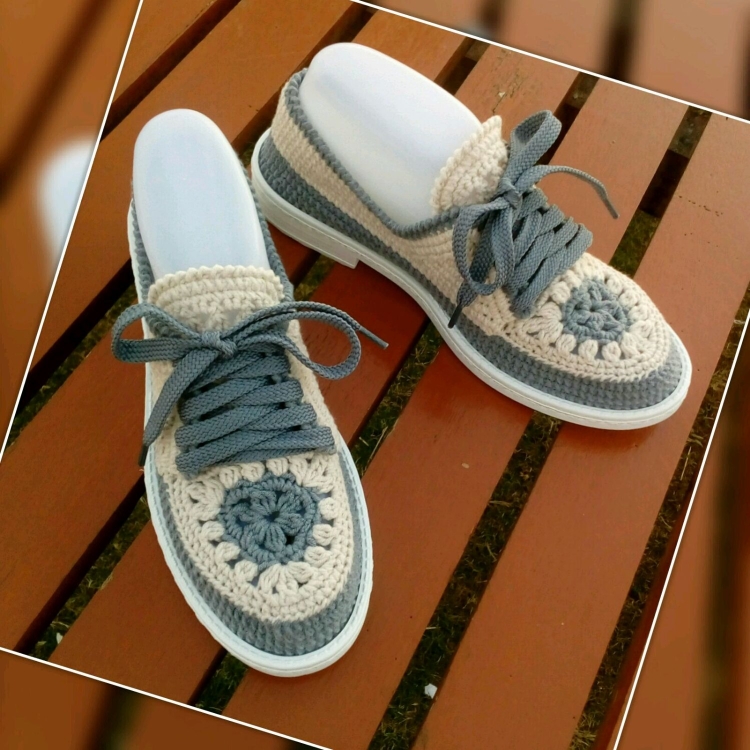 Вязаная обувь