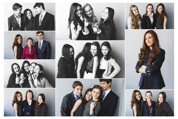 Позы для выпускного альбома