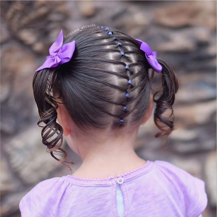 Детские причёски для принцесс