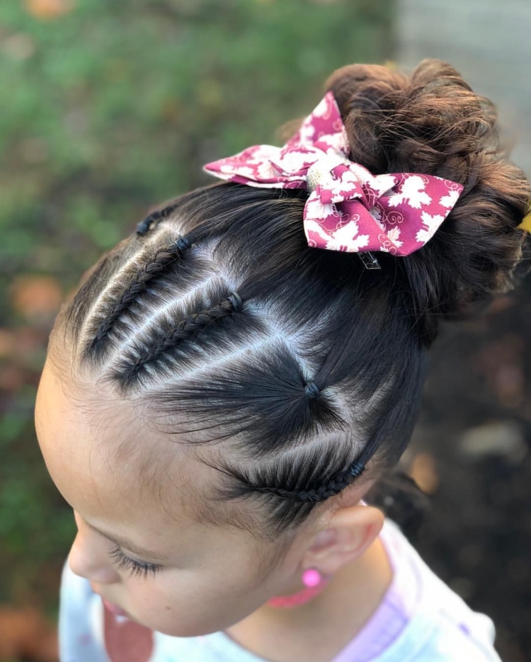 Необычные детские прически