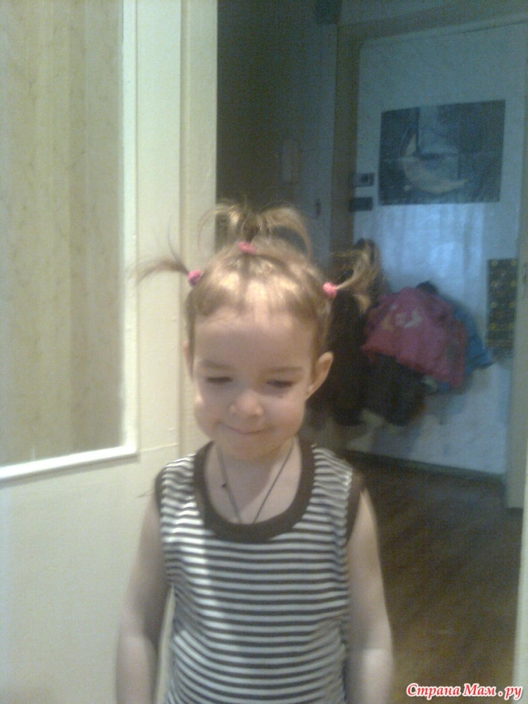 Детские прически фонтан