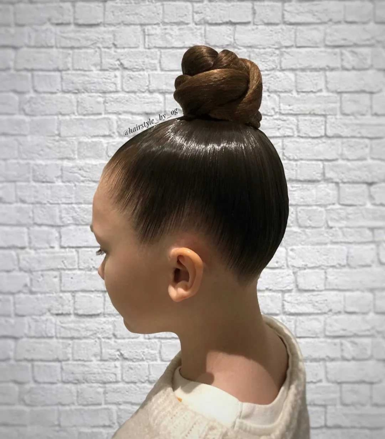 Бальные прически для девочек