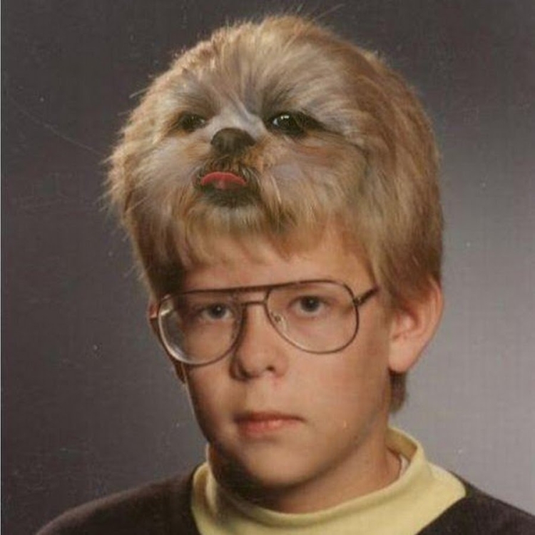 Мальчик с чёлкой смешной