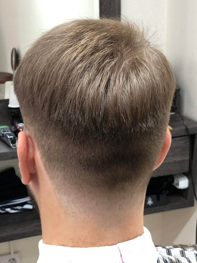 Мужские стрижки вид сзади