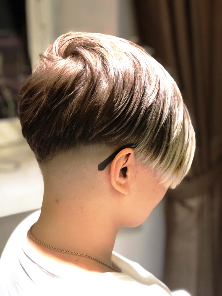 Стрижка шапочка для подростка