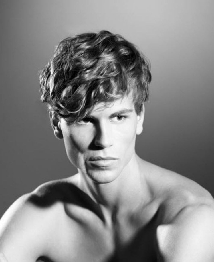 Прическа шапочка мужская для кудрявых волос