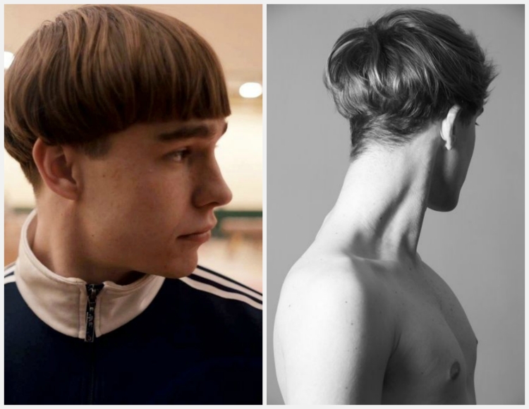 Прическа горшок для мужчин