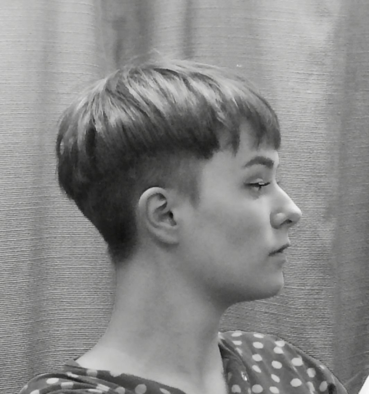 Мужская стрижка шапочка с плавным