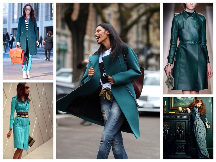 Цвет морской волны в одежде