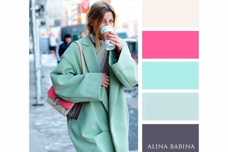 Цветовые сочетания в одежде