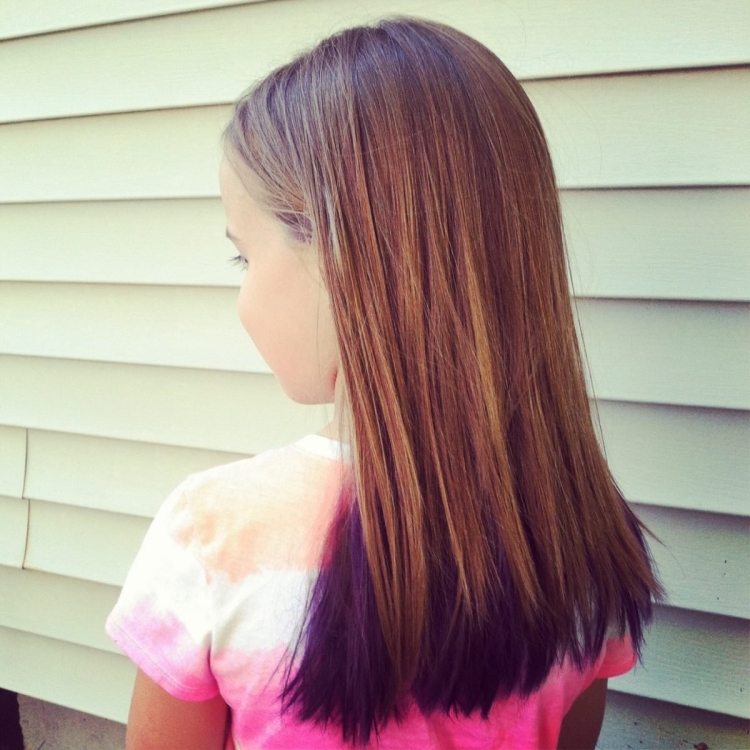 Окрашивание волос для подростков девочек