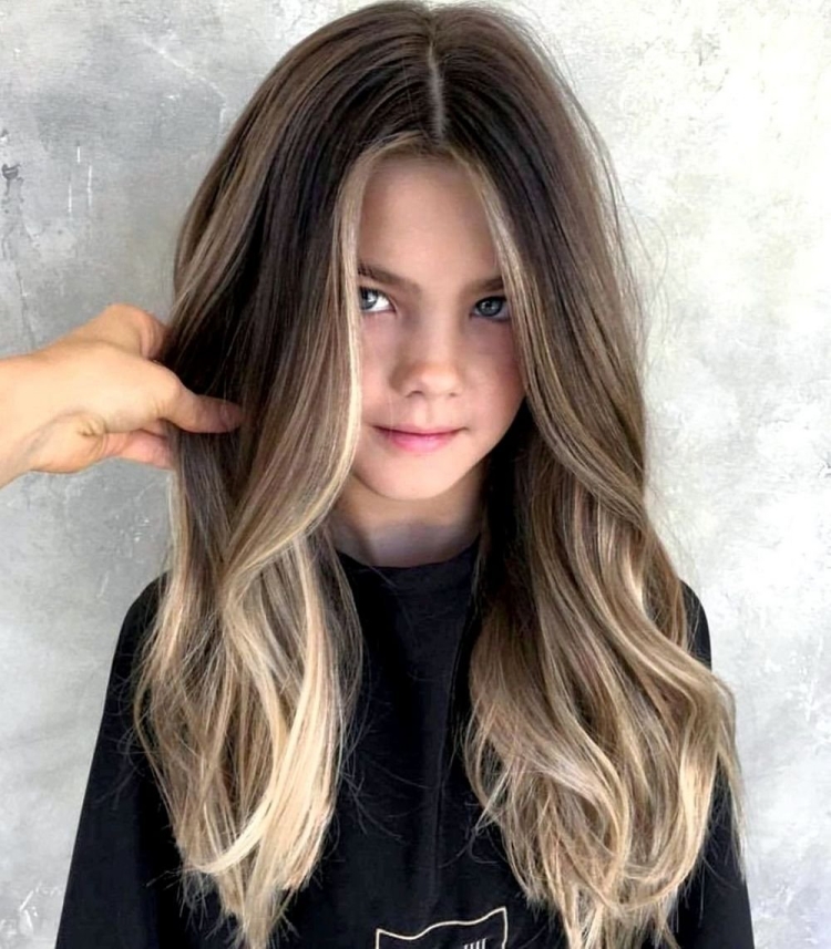 Окрашивание для девочки 12 лет