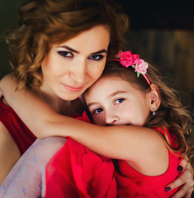 Фотосессия с дочкой