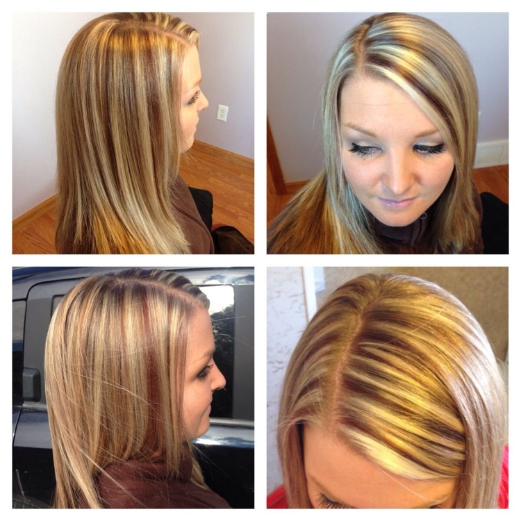 Правильное мелирование волос