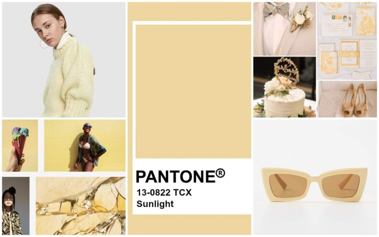 Солнечные цвета пантон