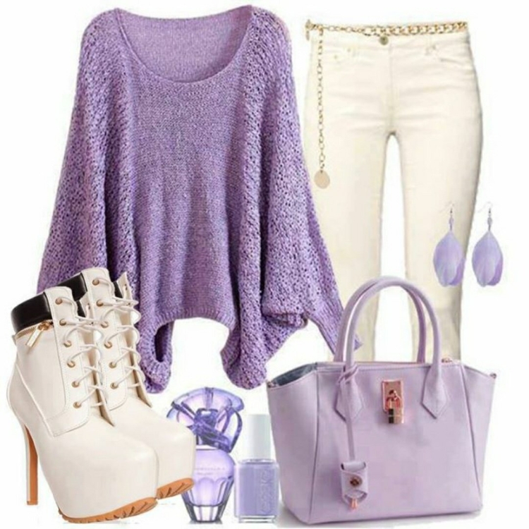 Красивое сочетание одежды