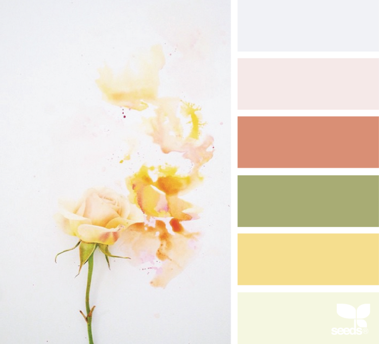 Сочетание светлых цветов