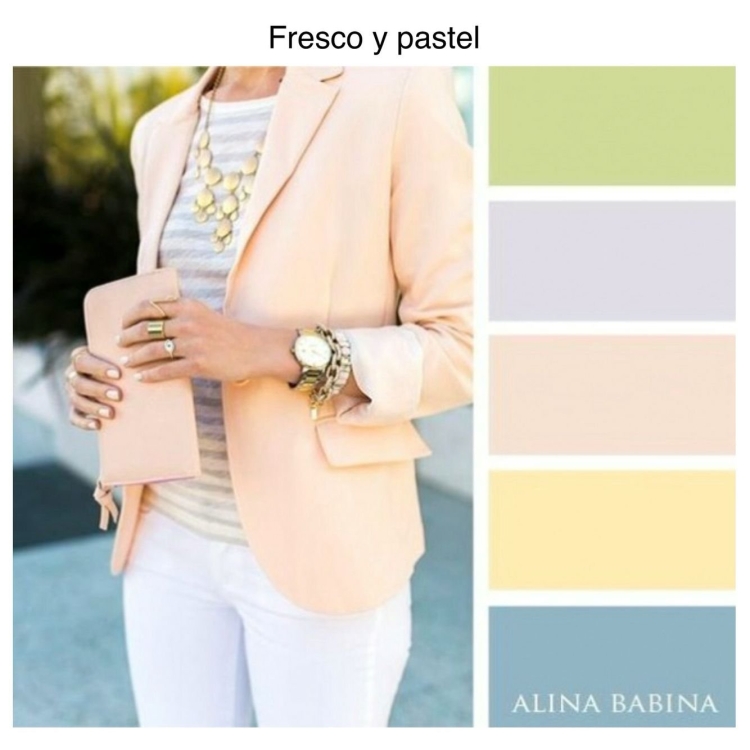 Сочетание цветов в одежде