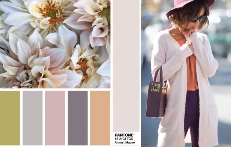 Пудровый цвет