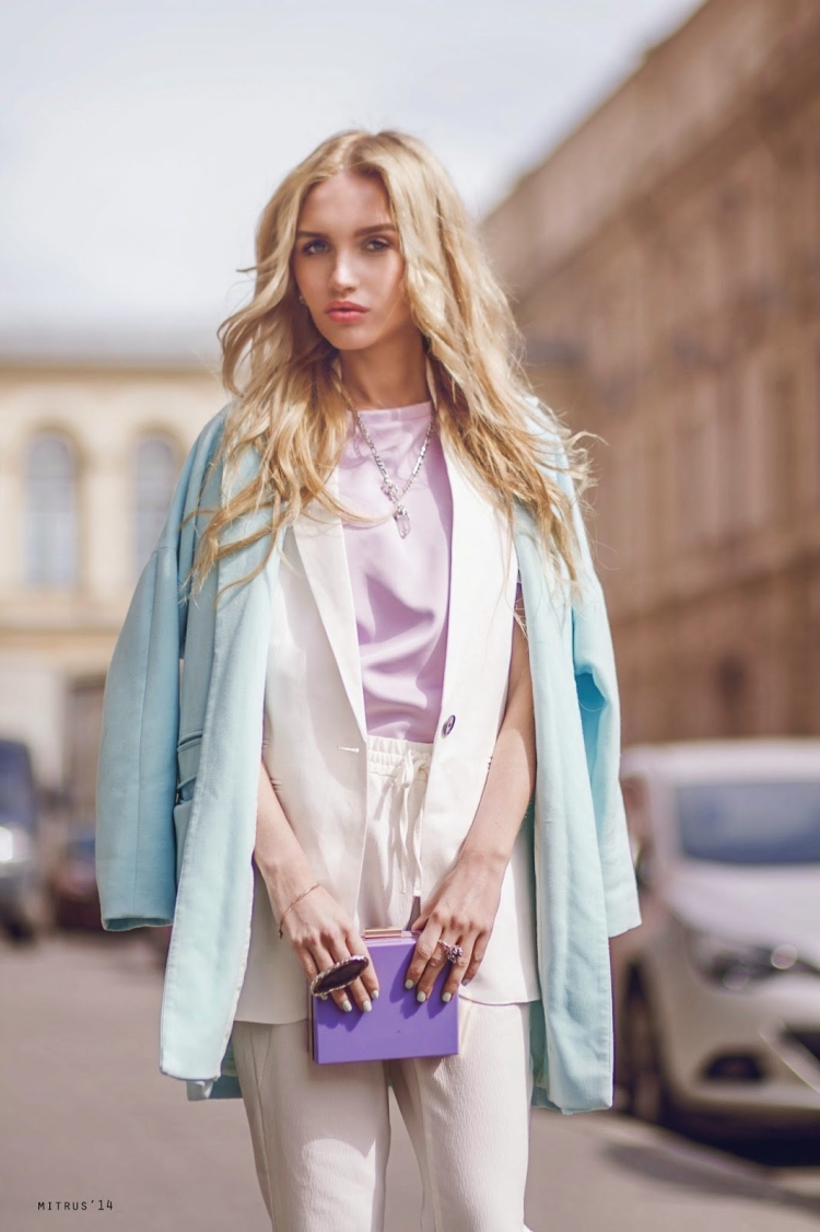 Пастельные тона в одежде