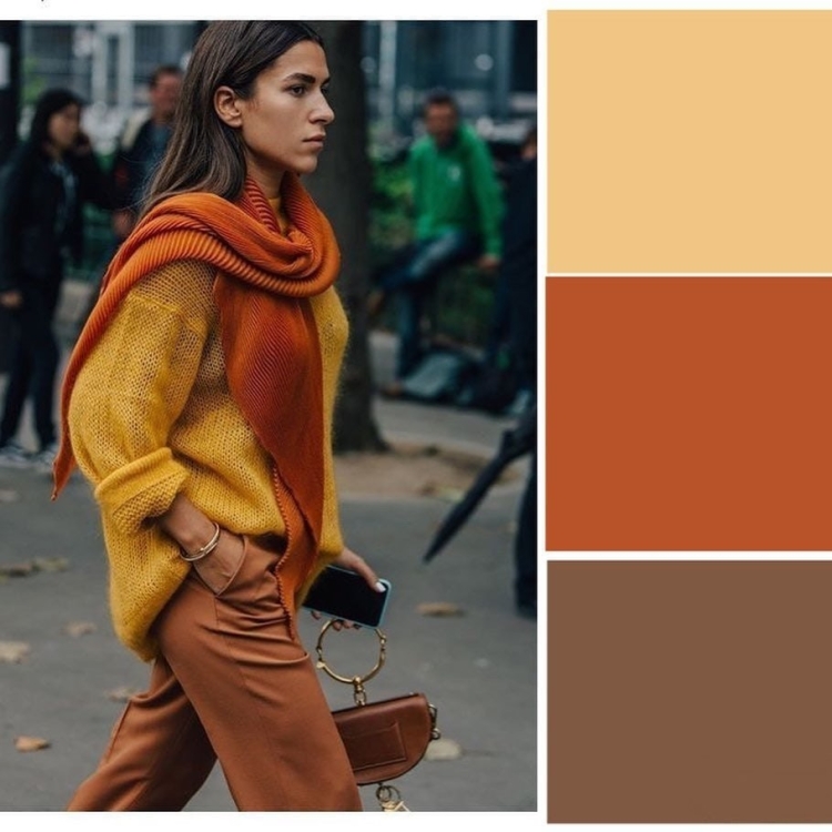 Сочетание цветов в тлпжде