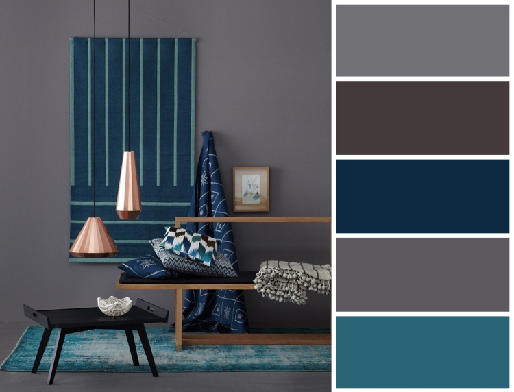 Сочетание цветов с серым