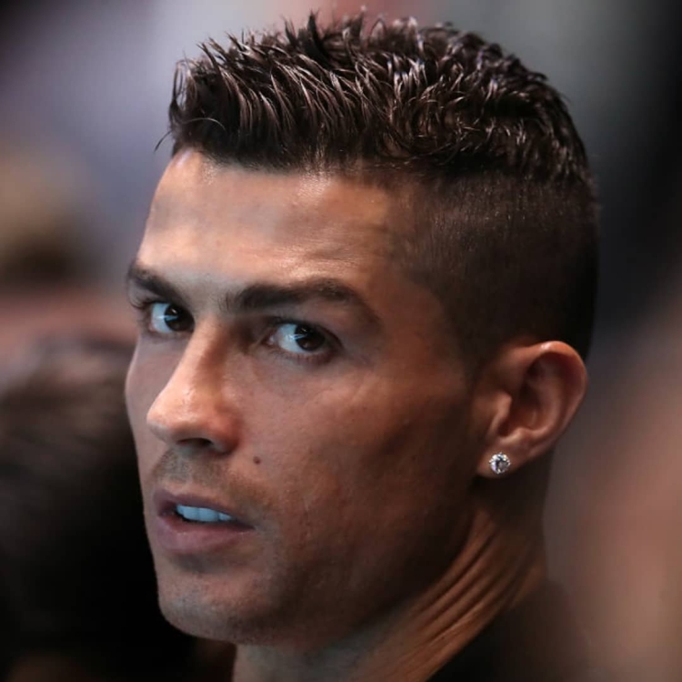Причёска Кристиано Роналдо