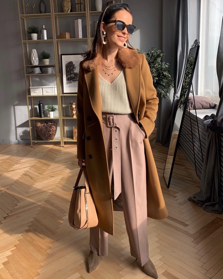 Цвет кэмел в одежде