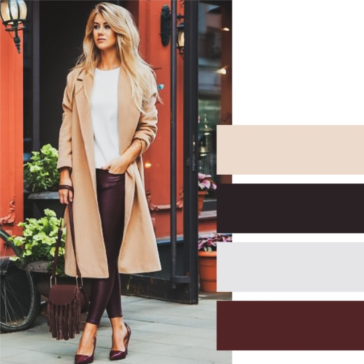 Карамельный цвет в одежде сочетание