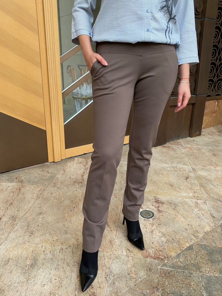 Брюки мокко