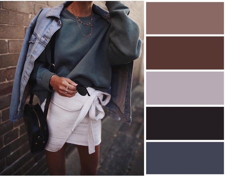 Стильные сочетания цветов