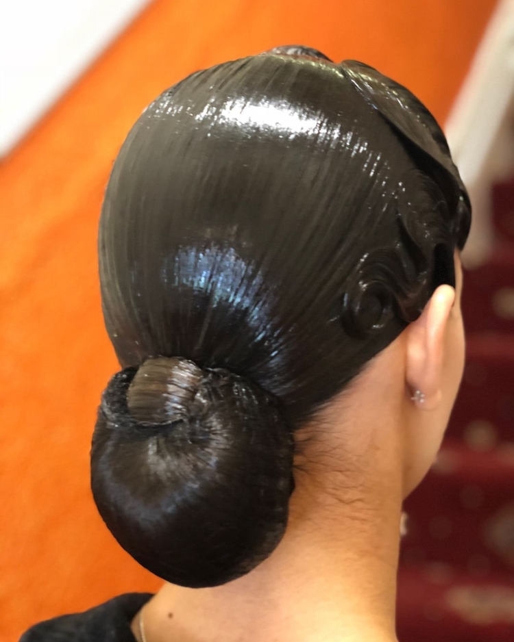 Прически для спортивно бальных танцев