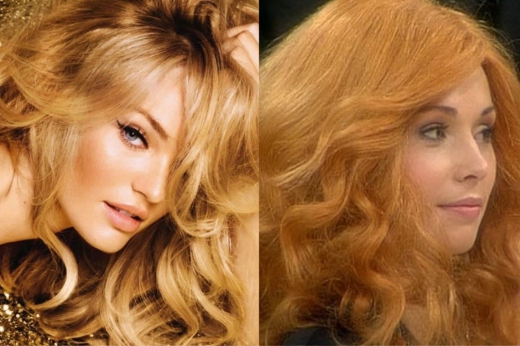 Золотистый блонд