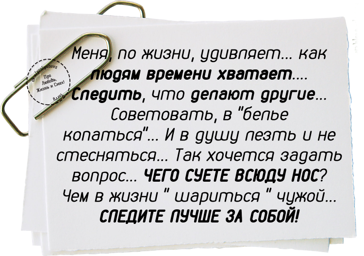 Статусы про слежку за чужой жизнью
