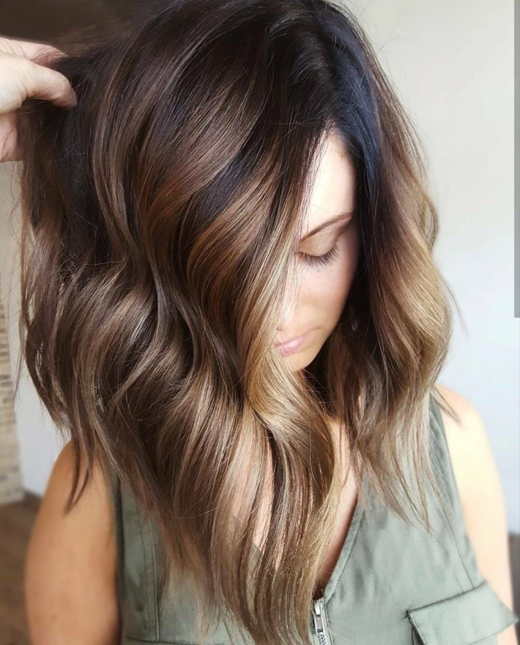 Балаяж капучино